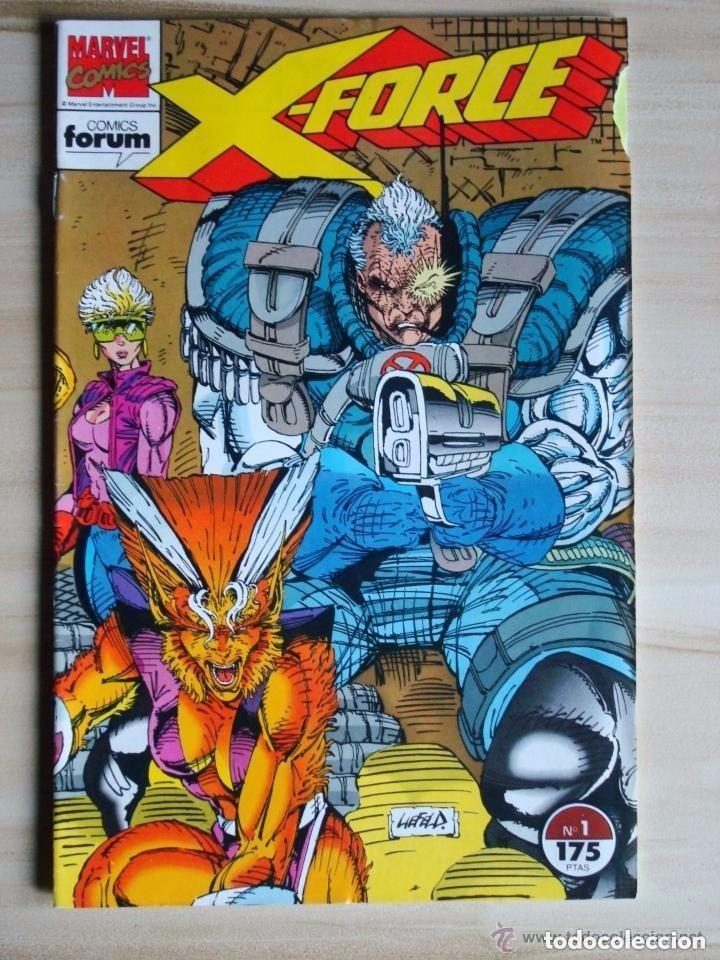 C&oacute;mics: X-FORCE VOLUMEN 1 FORUM. LOTE DE 26 NUMEROS. - Foto 1