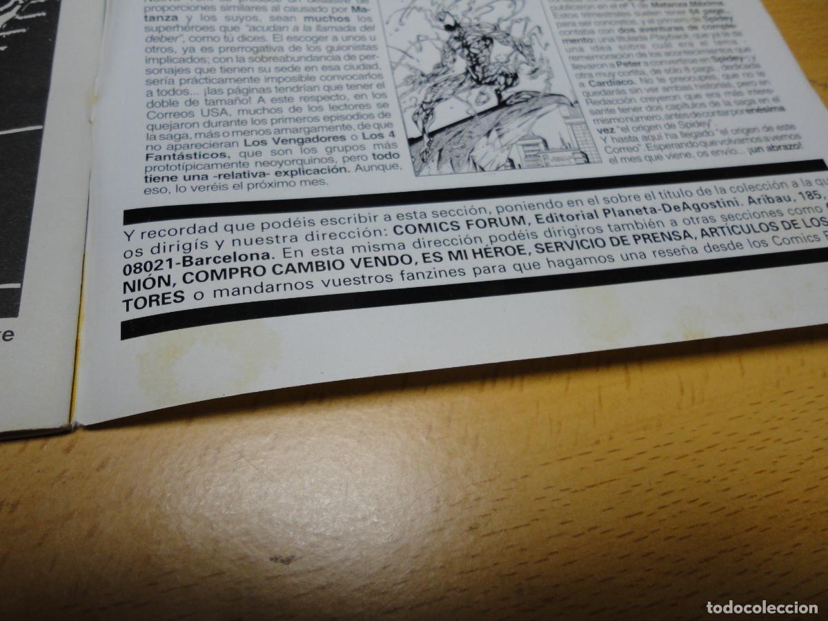 C&oacute;mics: MATANZA MAXIMA N&ordm; 4 DE 7 SPIDERMAN - VENENO MARVEL - FORUM -N 12 - Foto 12