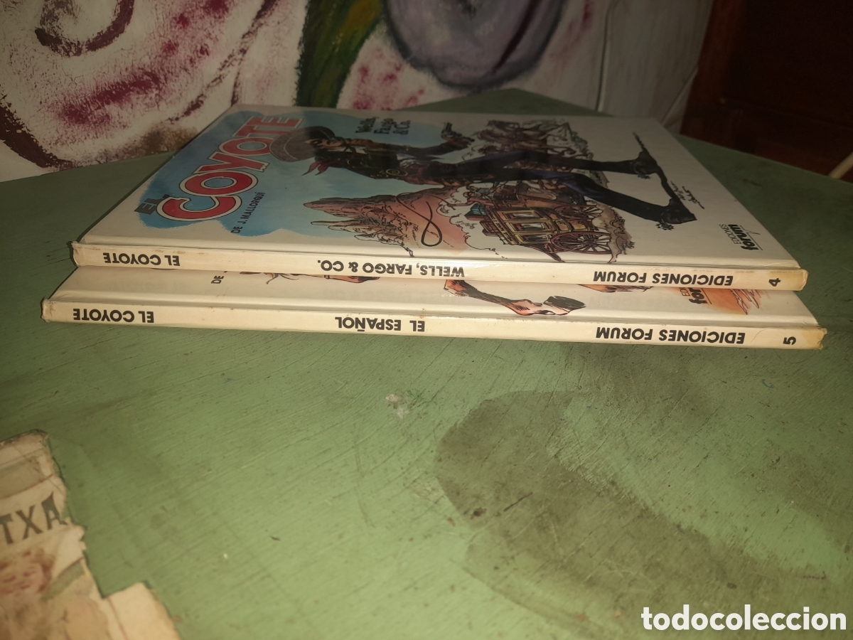 C&oacute;mics: Lote de dos n&uacute;meros El Coyote n&uacute;meros 4 y 5 a&ntilde;o 1983 - Foto 2