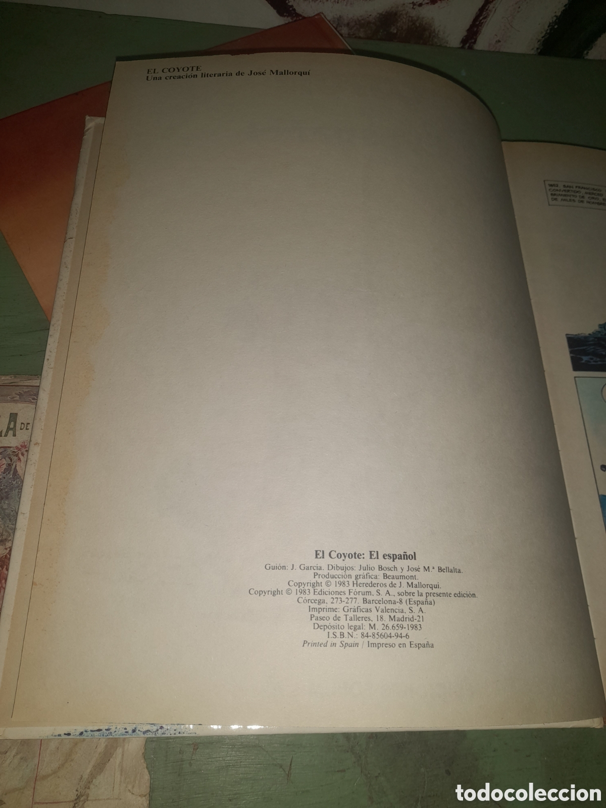 C&oacute;mics: Lote de dos n&uacute;meros El Coyote n&uacute;meros 4 y 5 a&ntilde;o 1983 - Foto 15