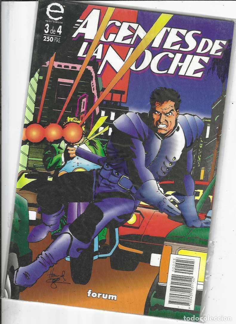 C&oacute;mics: AGENTES DE LA NOCHE N&ordm; 3 - CHAYKIN - ESTADO NORMAL - Foto 1