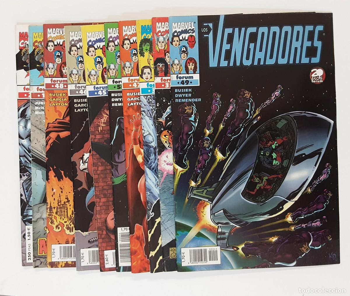 C&oacute;mics: Lote Los vengadores marvel comics forum 10 numeros - Foto 1