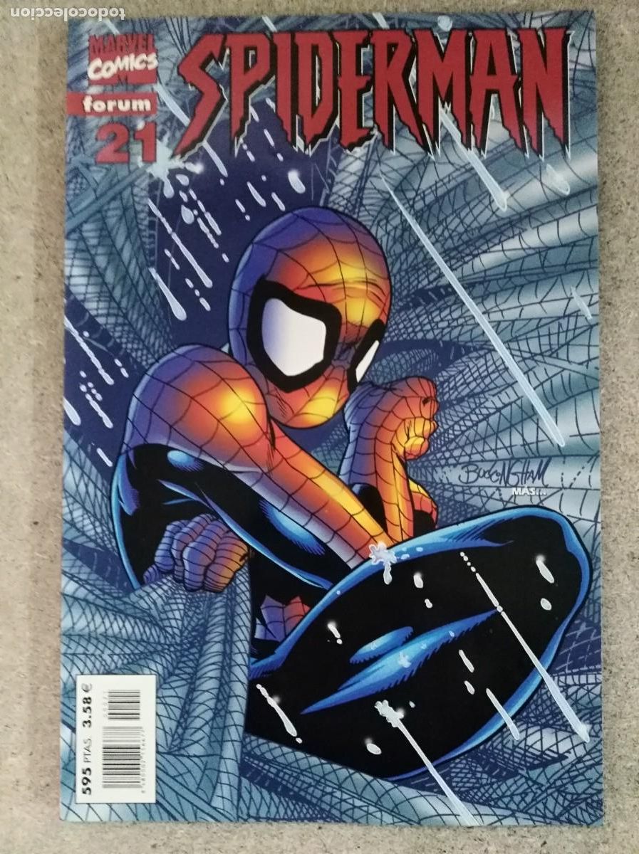 C&oacute;mics: Spiderman Vol.5 lomo rojo num.21 Marvel.Forum - Foto 1