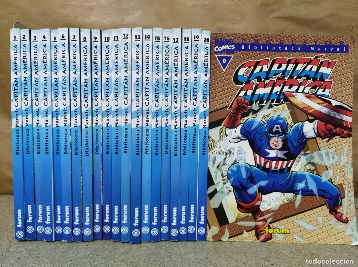 C&oacute;mics: Biblioteca Marvel Capitan America.Completa.21 Tomos.Marvel.Forum - Foto 1