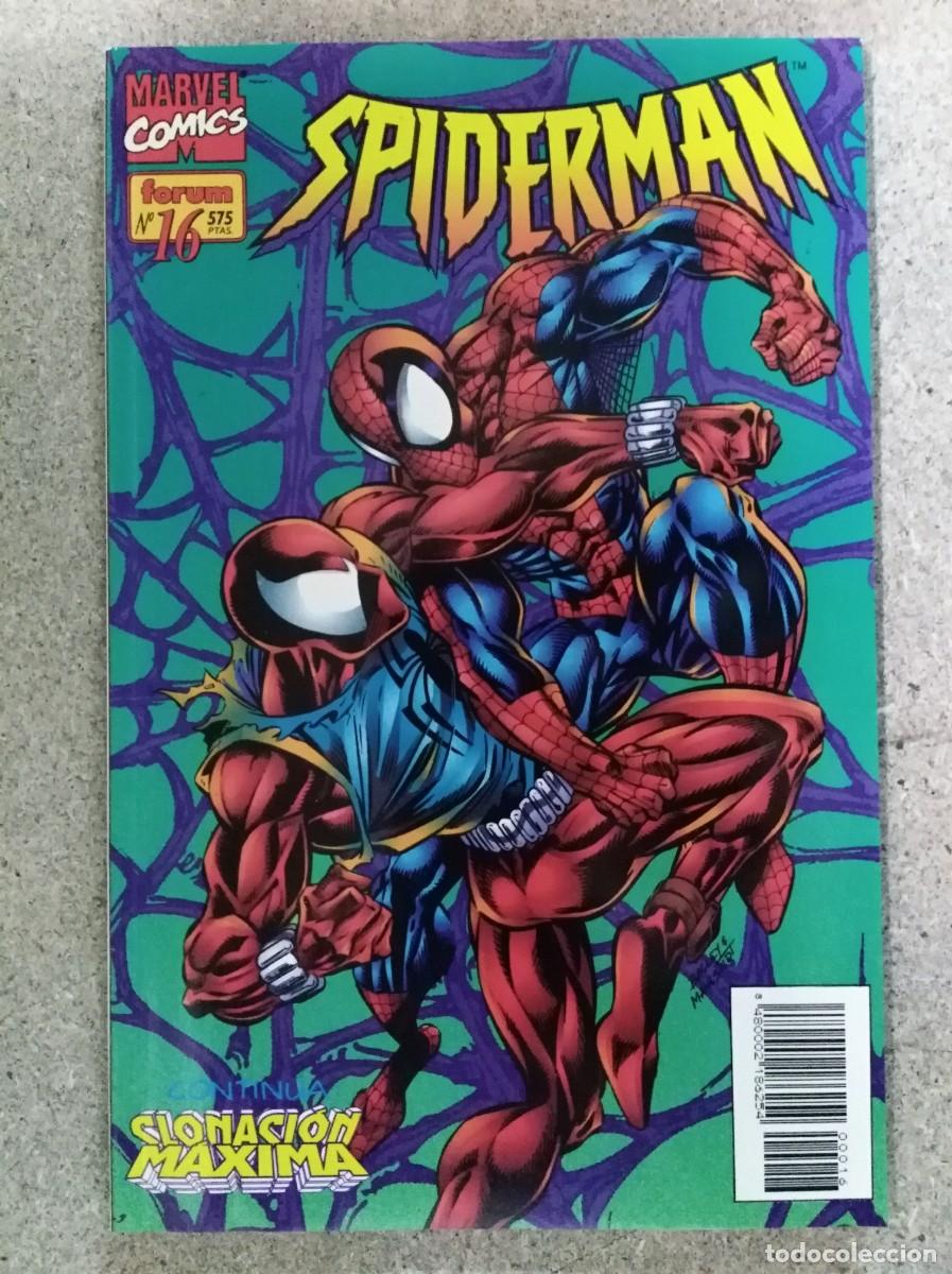 C&oacute;mics: Spiderman Vol.2 lomo blanco num.16 Marvel.Forum - Foto 1