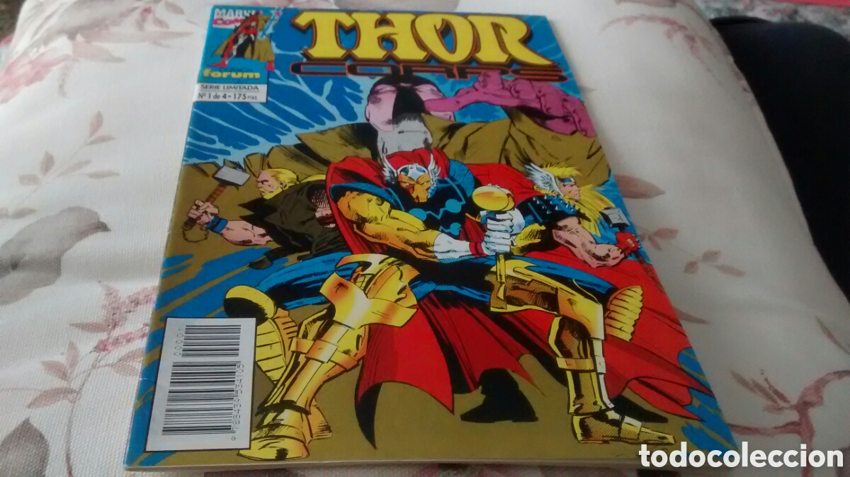 C&oacute;mics: THOR COPS, COMICS FORUM, COLECCION DE CUATRO COMICS (PLANETA, 1994) - Foto 2