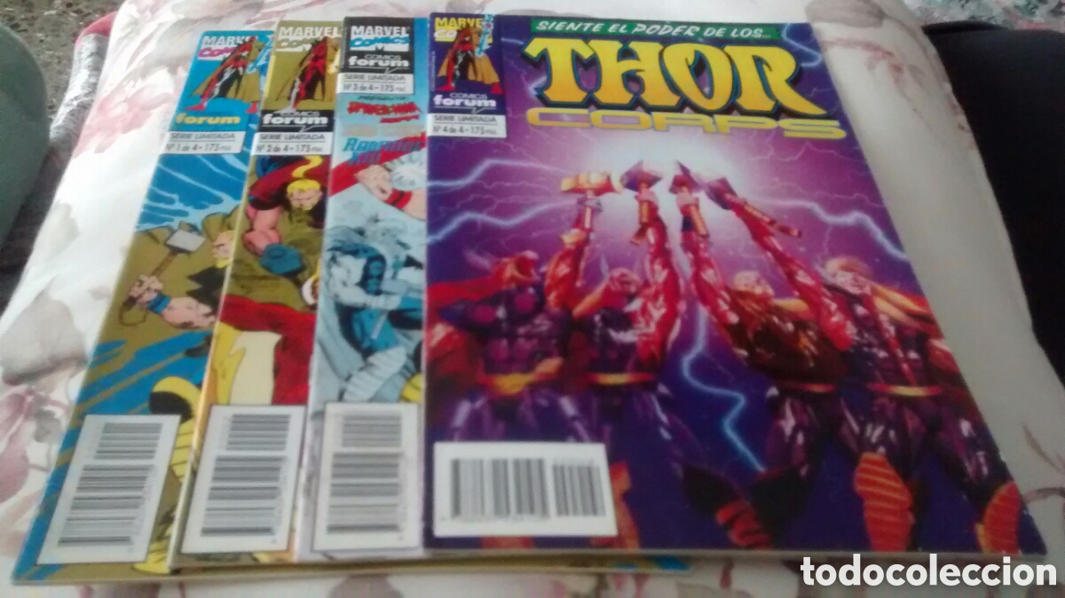C&oacute;mics: THOR COPS, COMICS FORUM, COLECCION DE CUATRO COMICS (PLANETA, 1994) - Foto 1