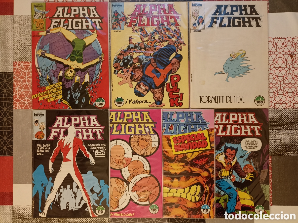 C&oacute;mics: ALPHA FLIGHT VOL.1 N&deg;3, 4, 5, 7, 8, 9, 10 -Forum- - Foto 1