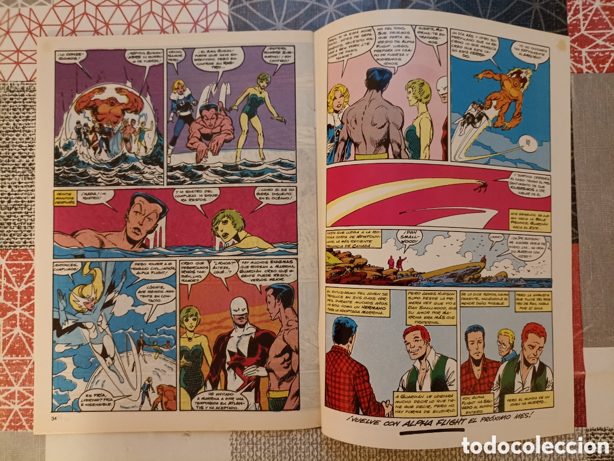 C&oacute;mics: ALPHA FLIGHT VOL.1 N&deg;3, 4, 5, 7, 8, 9, 10 -Forum- - Foto 5