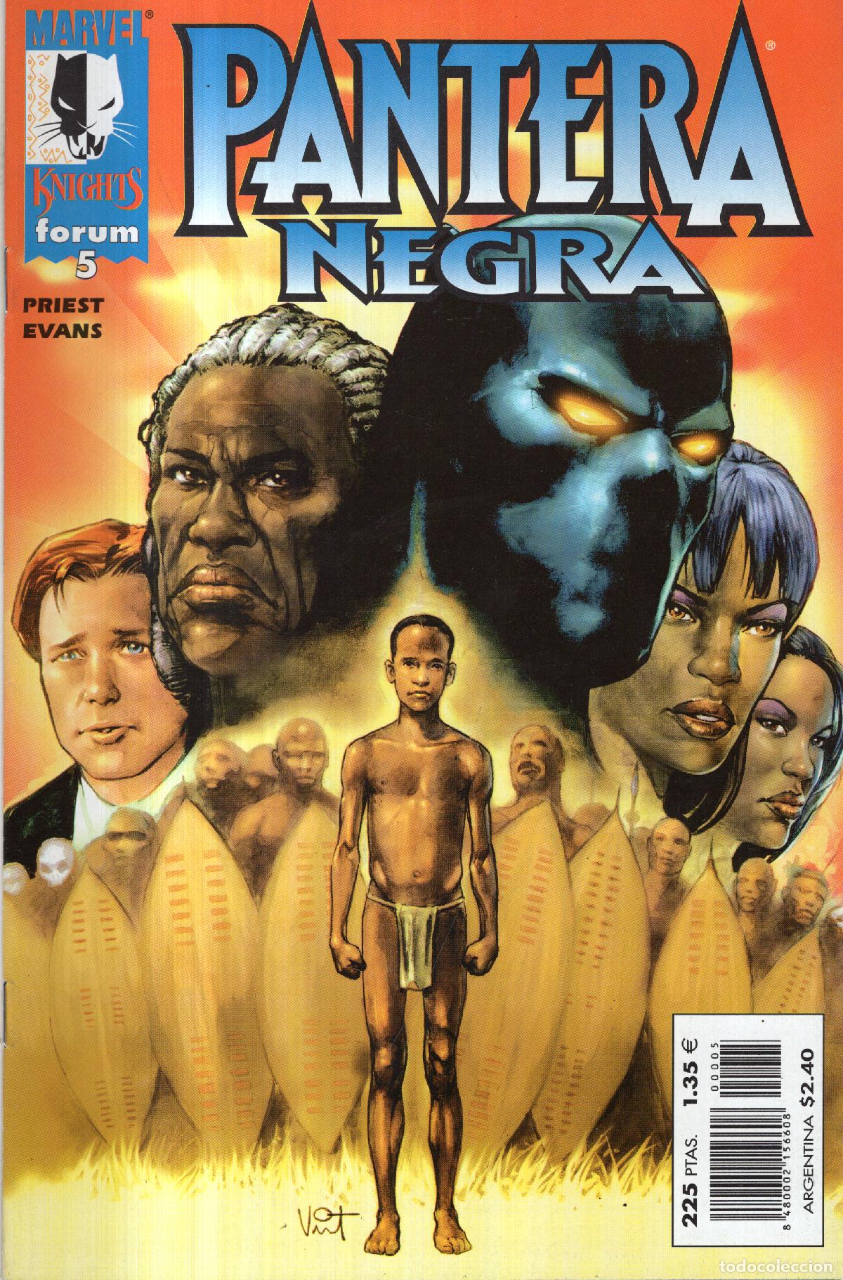 C&oacute;mics: MARVEL KNIGHTS PANTERA NEGRA N&ordm; 5 - FORUM - ESTADO EXCELENTE - Foto 1