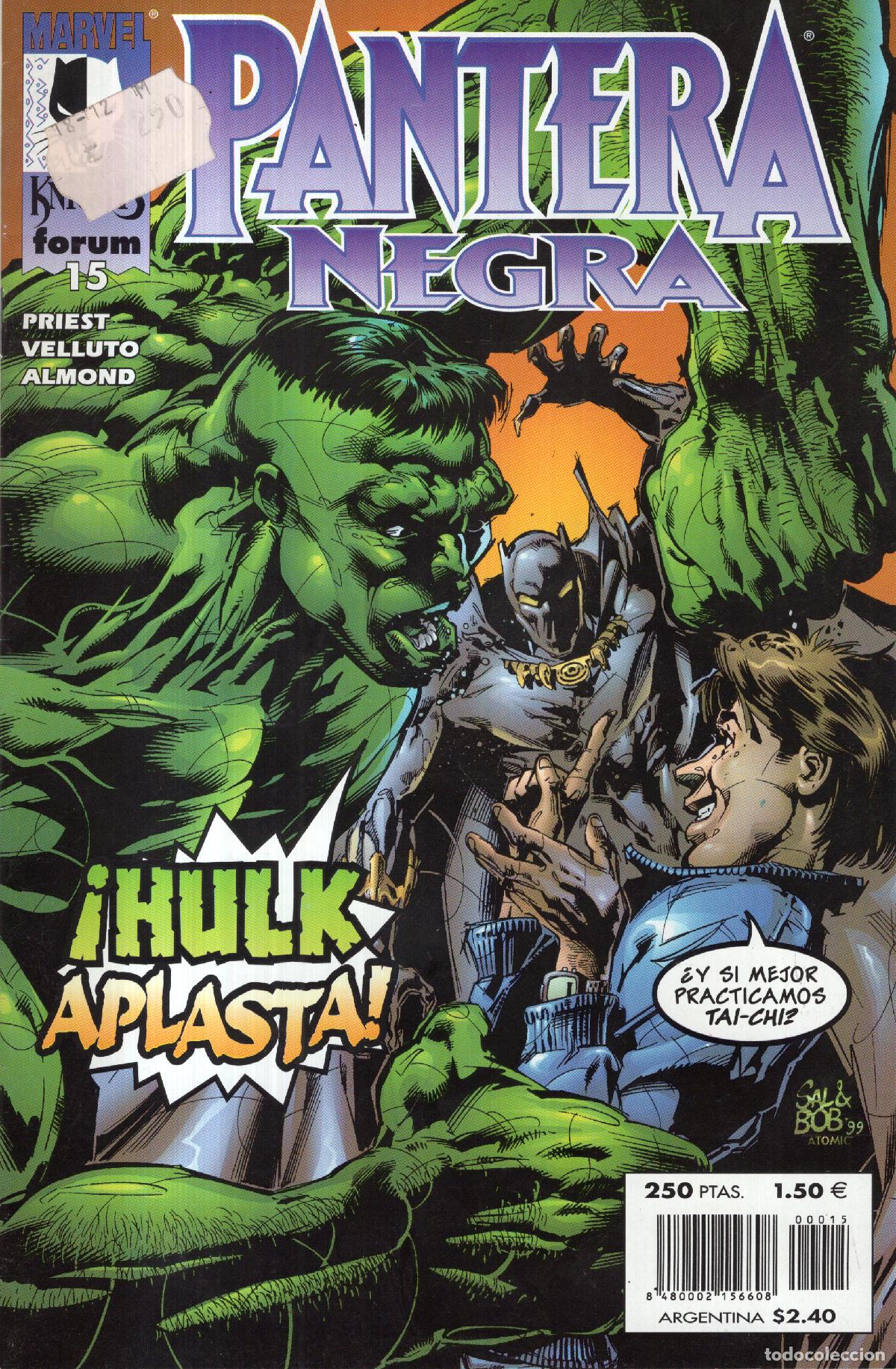 C&oacute;mics: MARVEL KNIGHTS PANTERA NEGRA N&ordm; 15 - FORUM - ESTADO EXCELENTE - Foto 1