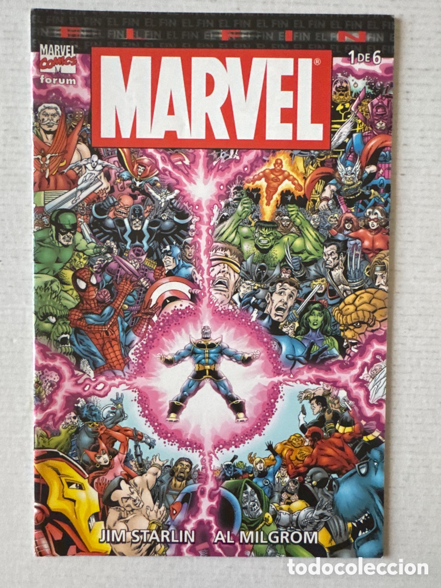 C&oacute;mics: MARVEL EL FIN 1/6 FORUM - NUEVO DE KIOSKO - Foto 1