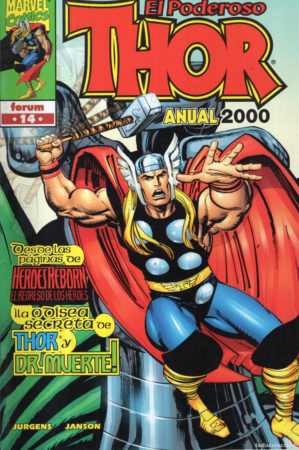 C&oacute;mics: THOR VOL. 4 N&ordm; 14 ANUAL 2000 - FORUM - ESTADO EXCELENTE - Foto 1