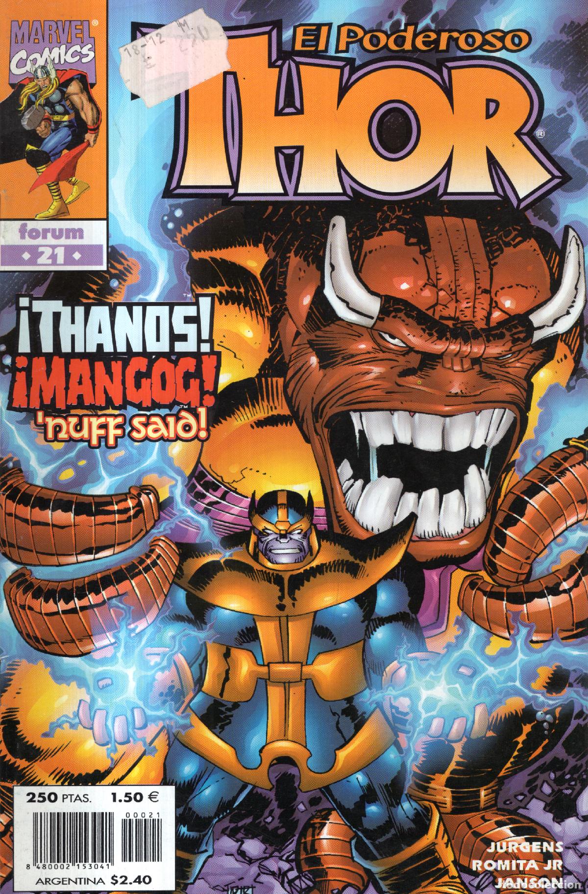 C&oacute;mics: THOR VOL. 4 N&ordm; 21 - FORUM - ESTADO EXCELENTE - Foto 1