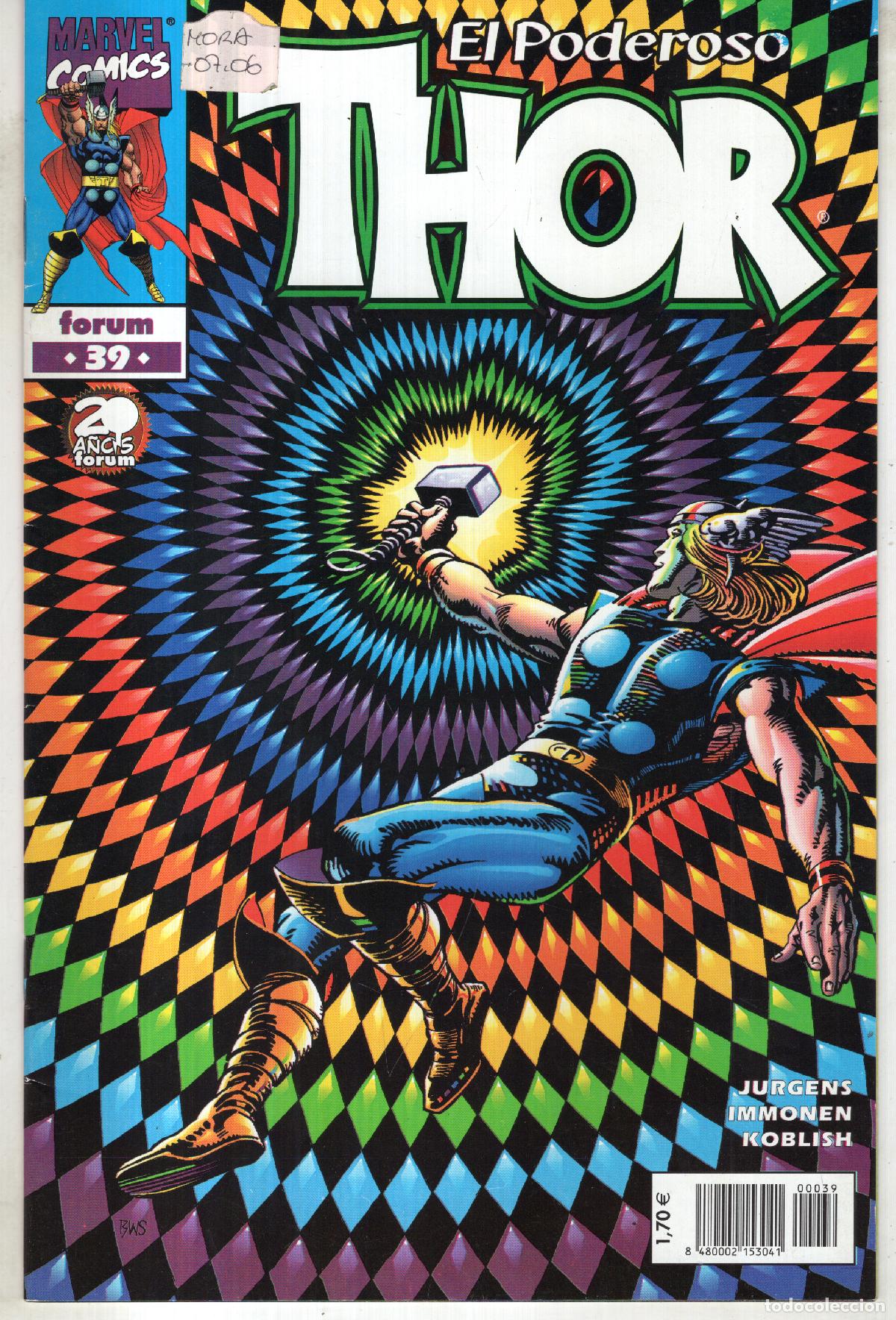 C&oacute;mics: THOR VOL. 4 N&ordm; 39 - FORUM - ESTADO EXCELENTE - Foto 1