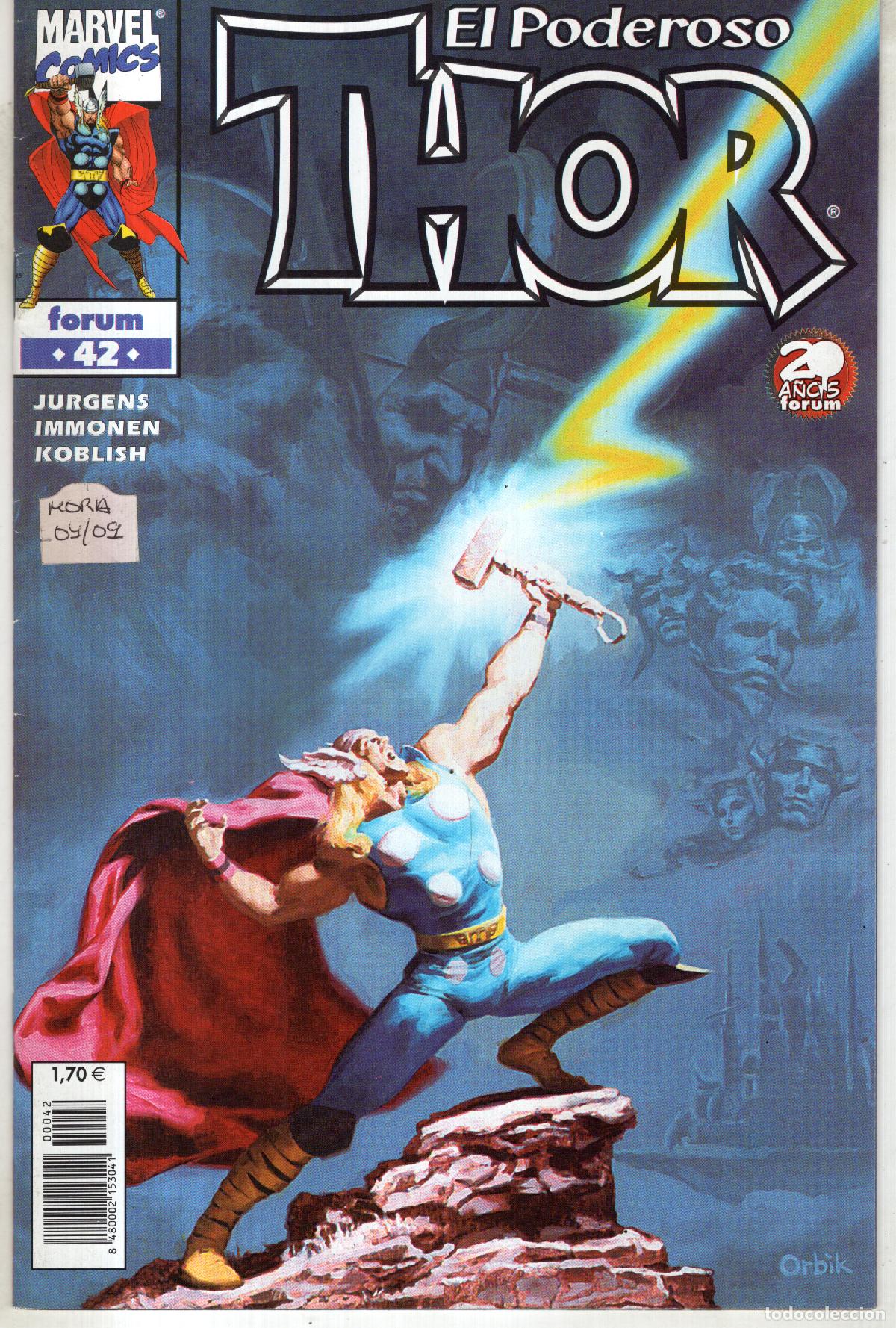 C&oacute;mics: THOR VOL. 4 N&ordm; 42 - FORUM - ESTADO EXCELENTE - Foto 1