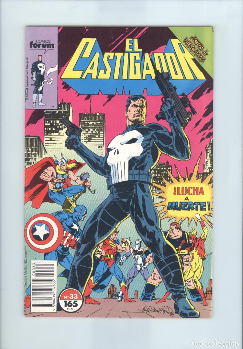 C&oacute;mics: Planeta. Forum. 1988. El castigador. 33. - Foto 1