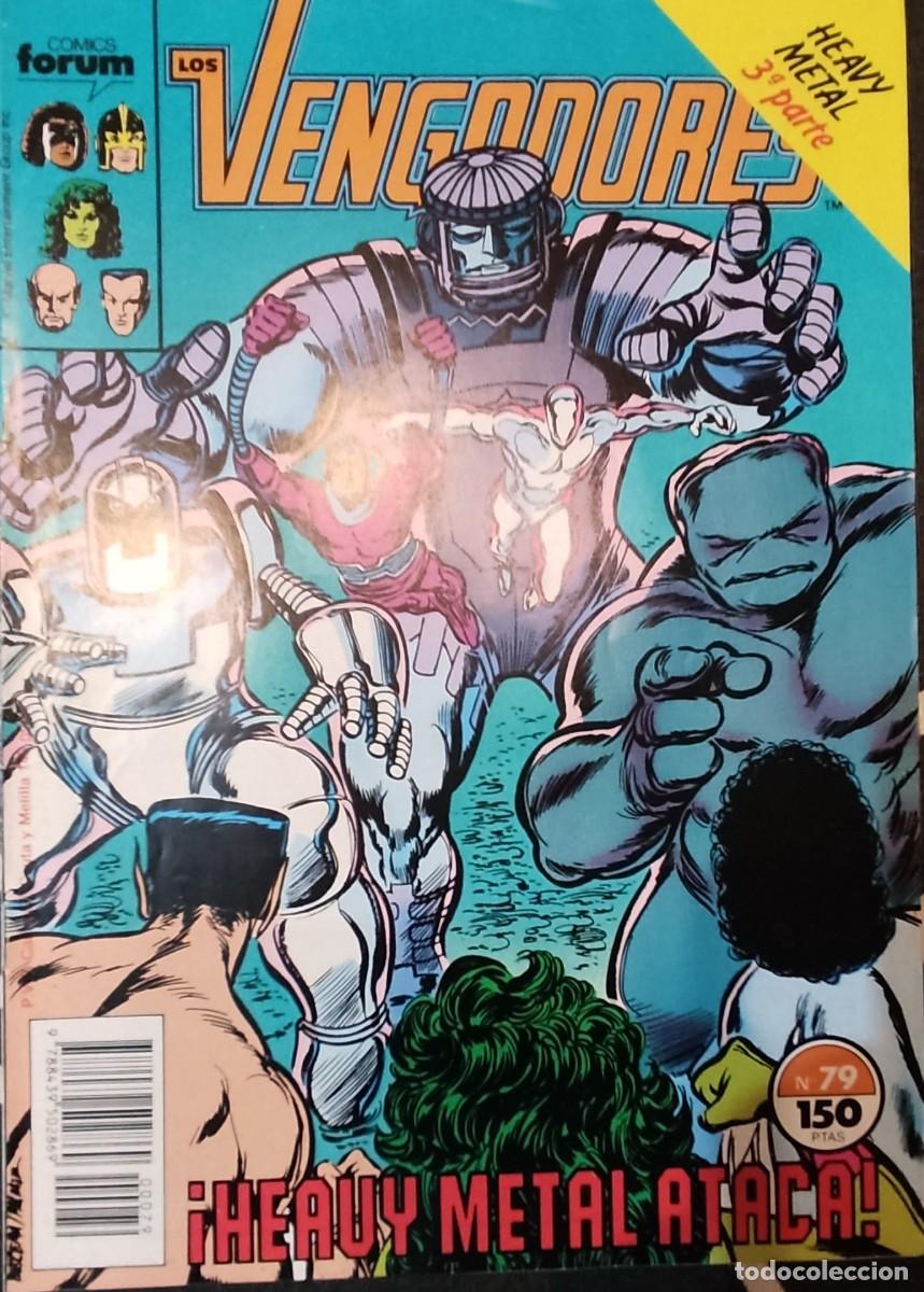 C&oacute;mics: Vengadores Vol.1 FORUM. N&uacute;meros 77 al 85 - Foto 3
