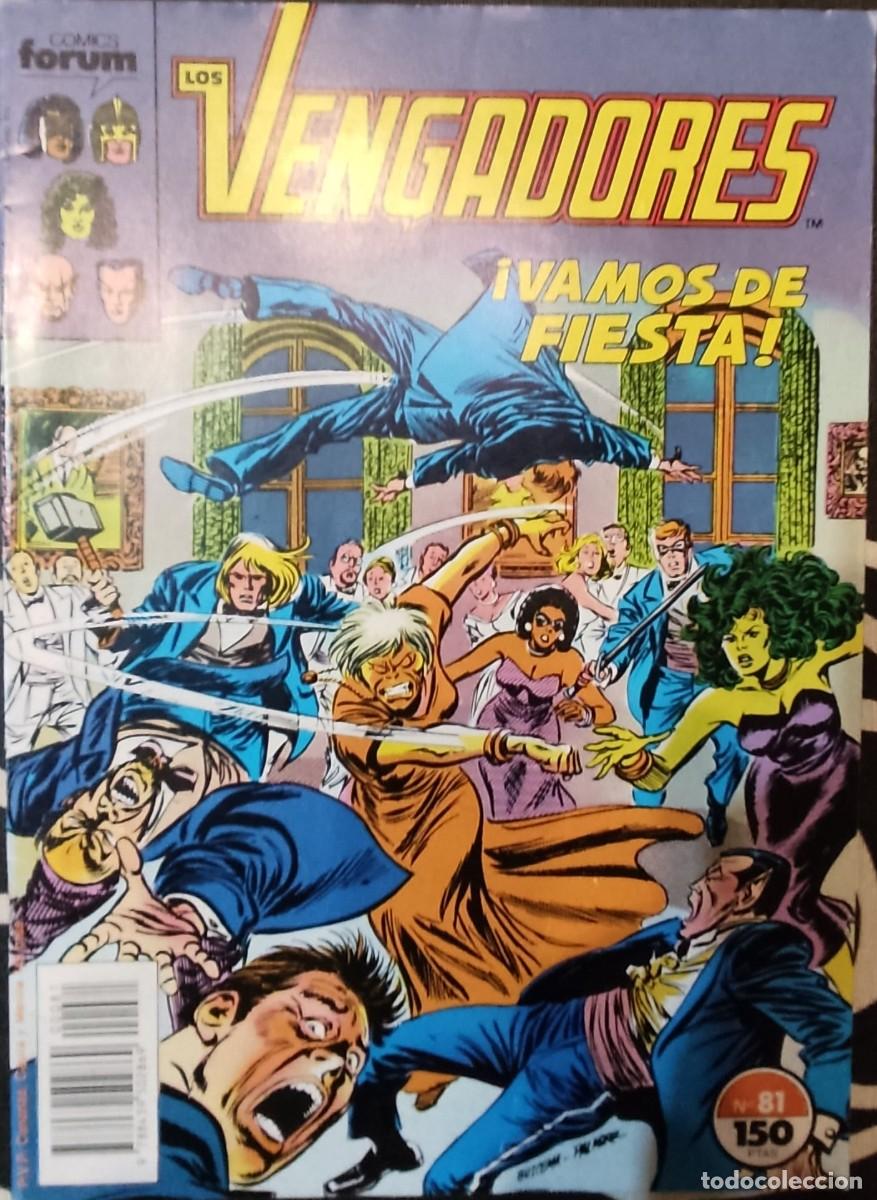 C&oacute;mics: Vengadores Vol.1 FORUM. N&uacute;meros 77 al 85 - Foto 5