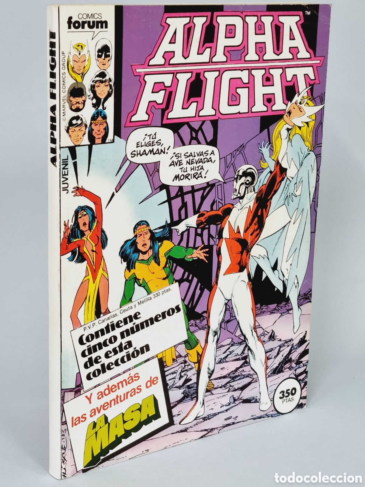 C&oacute;mics: EXCELENTE ALPHA FLIGHT 27 AL 31 RETAPADO C&Oacute;MICS FORUM MARVEL - Foto 1