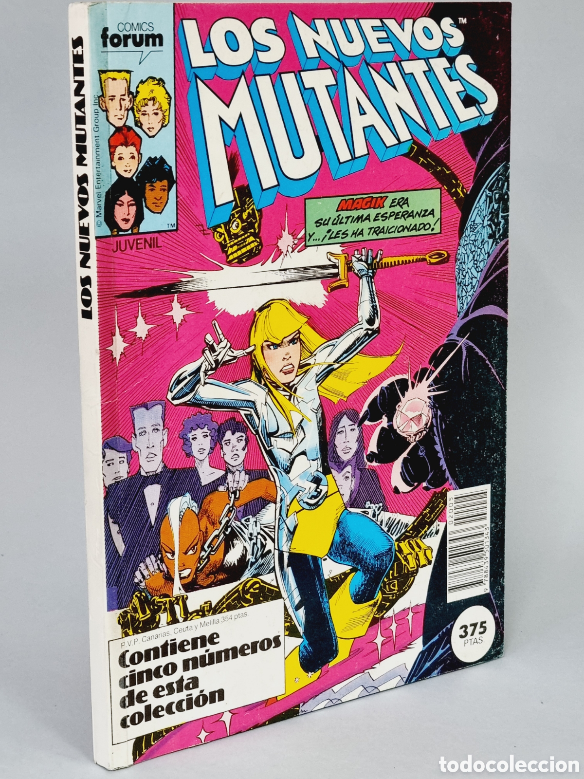 C&oacute;mics: EXCELENTE LOS NUEVOS MUTANTES 36 AL 40 RETAPADO C&Oacute;MICS FORUM MARVEL - Foto 1