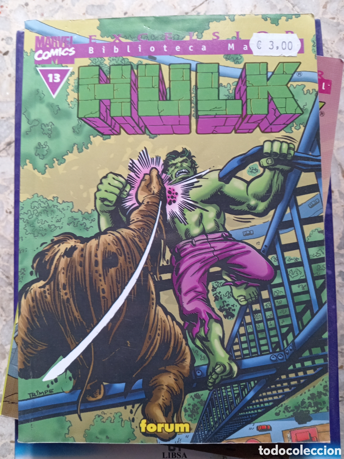 C&oacute;mics: COMIC HULK 13 EXCELSION BIBLIOTECA MARVEL FORUM - Foto 1