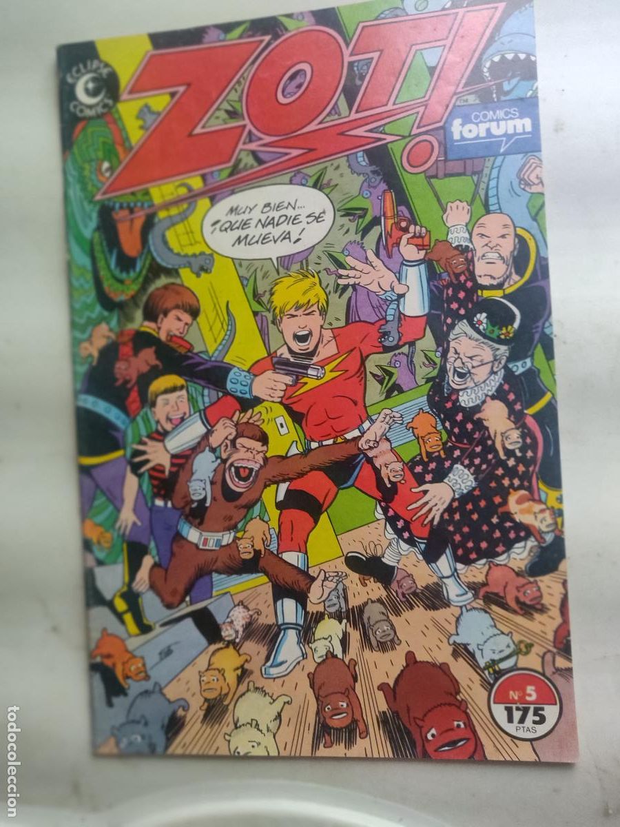 C&oacute;mics: ZOT 5 ECLIPSE COMICS - Foto 1