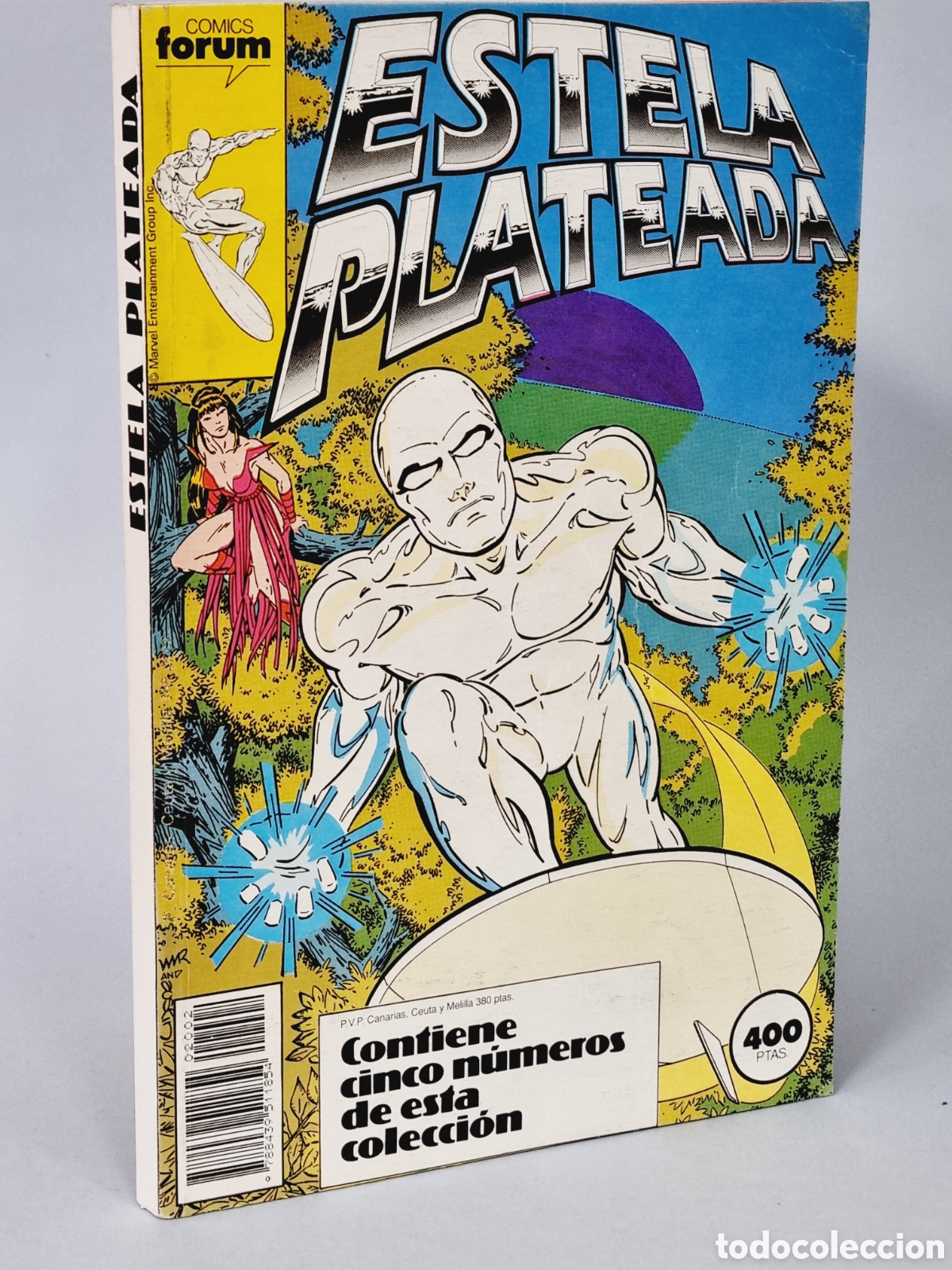 C&oacute;mics: EXCELENTE ESTELA PLATEADA 6 AL 9 RETAPADO MARVEL COMICS FORUM - Foto 1
