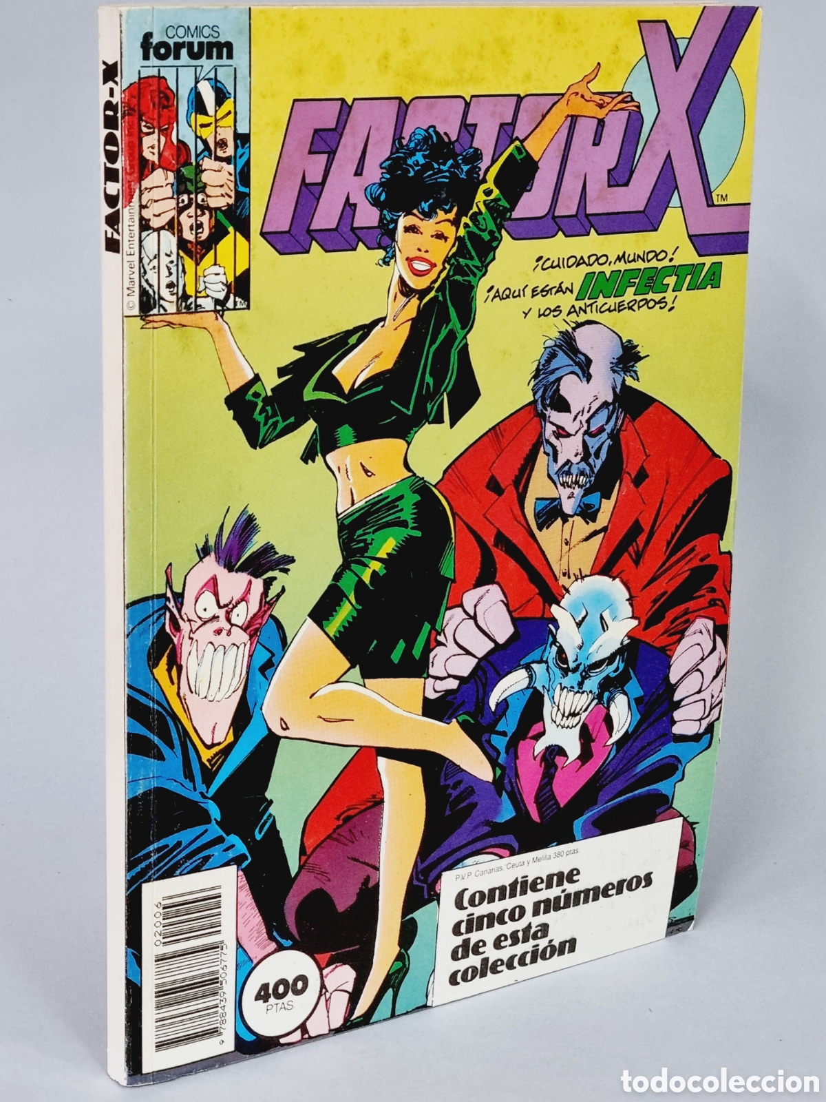 C&oacute;mics: CASI EXCELENTE FACTOR X 26 -30 RETAPADO MARVEL COMICS FORUM - Foto 1