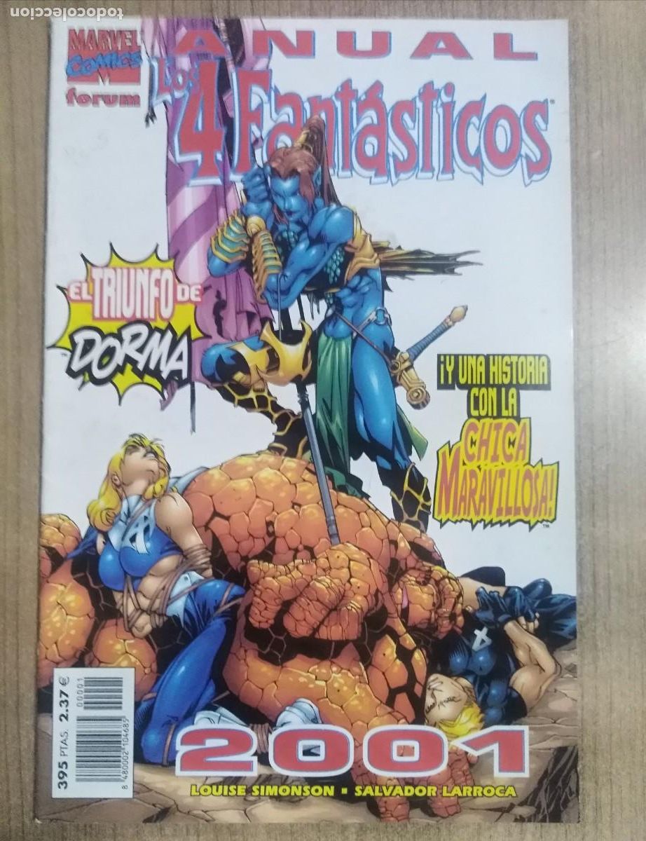 C&oacute;mics: Los 4 Fantasticos.Anual 2001.Marvel.Forum - Foto 1