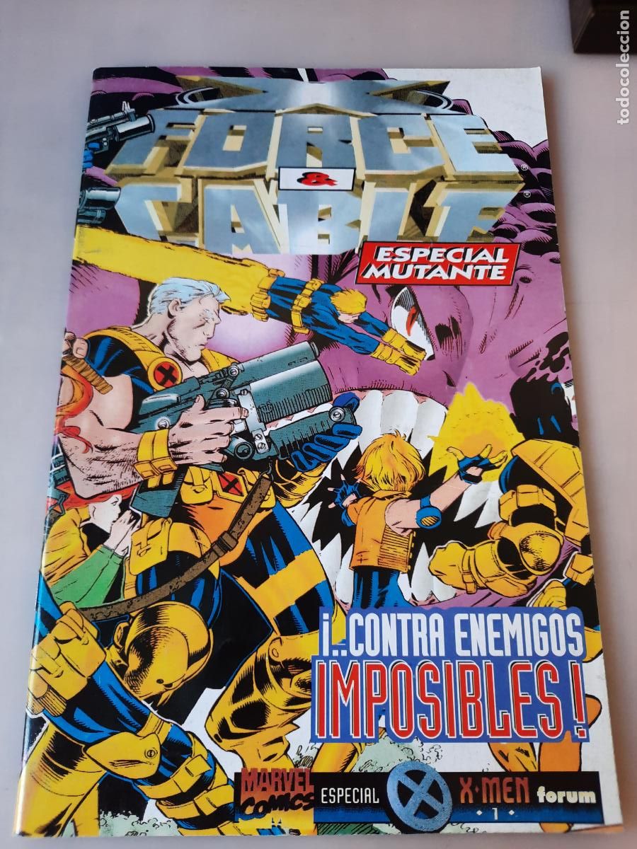 C&oacute;mics: ESPECIAL MUTANTE X-FORCE Y CABLE - ED. FORUM - Foto 1