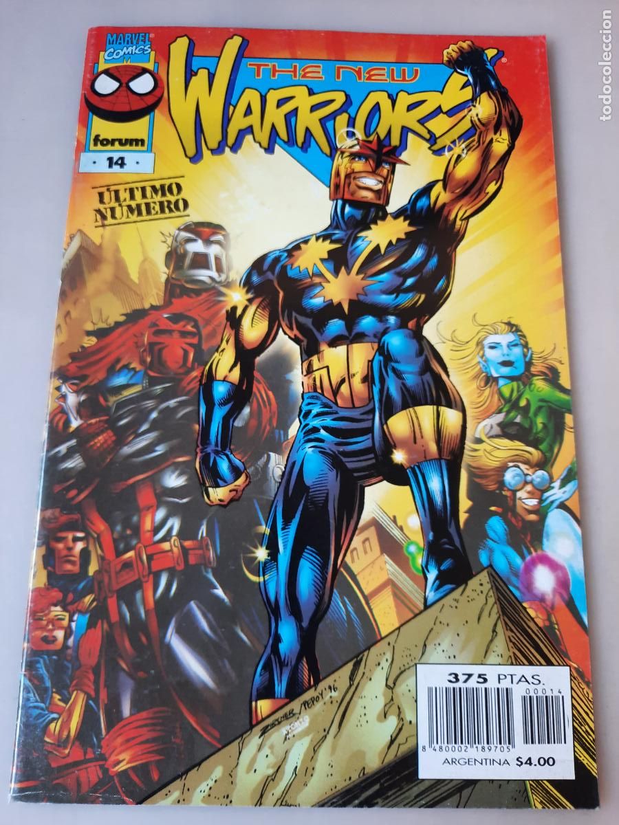 C&oacute;mics: THE NEW WARRIORS N&ordm; 14 - ED. FORUM - Foto 1