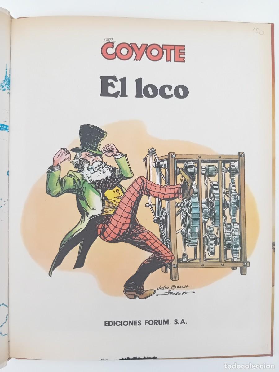 C&oacute;mics: EL COYOTE N&ordm; 6. EL LOCO. EDICIONES FORUM. 1983. COMIC TEBEO - Foto 3