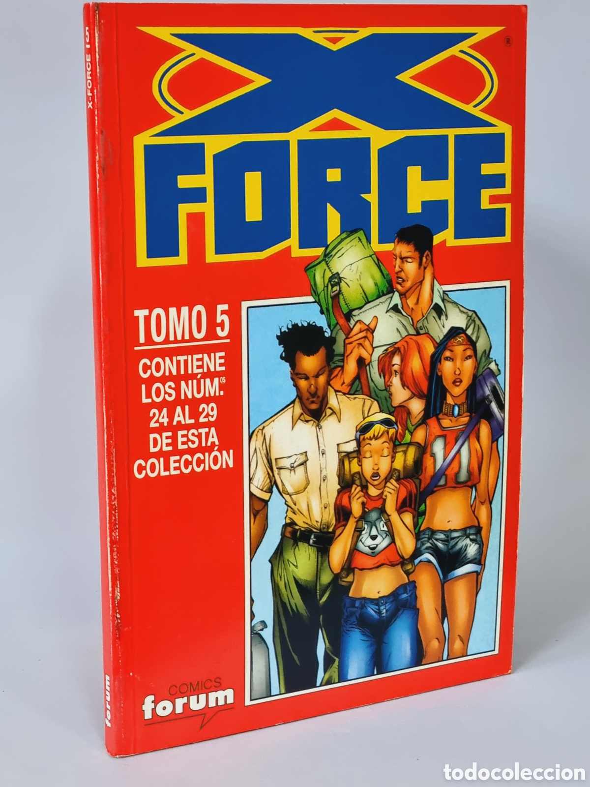 C&oacute;mics: X FORCE 24 AL 29 RETAPADO TOMO 5 MARVEL COMICS FORUM C&Oacute;MICS BUEN ESTADO - Foto 1