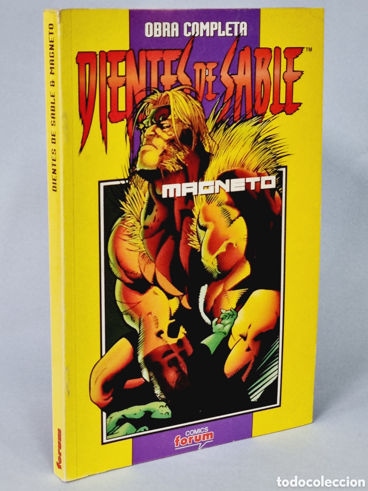C&oacute;mics: DIENTES DE SABLE 1 AL 4 RETAPADO MARVEL COMICS FORUM C&Oacute;MICS BUEN ESTADO - Foto 1