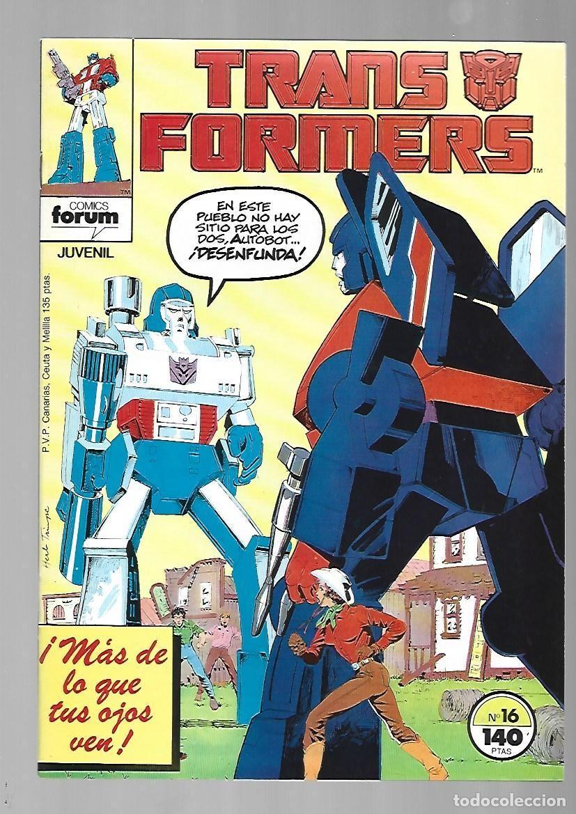 C&oacute;mics: Transformers 16: m&aacute;s de lo que tus ojos ven, 1986, Forum, impecable - Foto 1