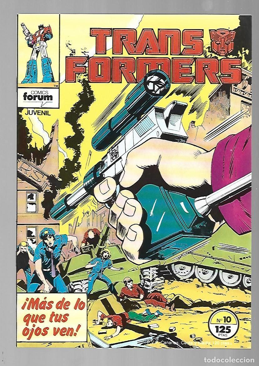 C&oacute;mics: Transformers 10: estrella fugaz, 1986, Forum, buene stado - Foto 1