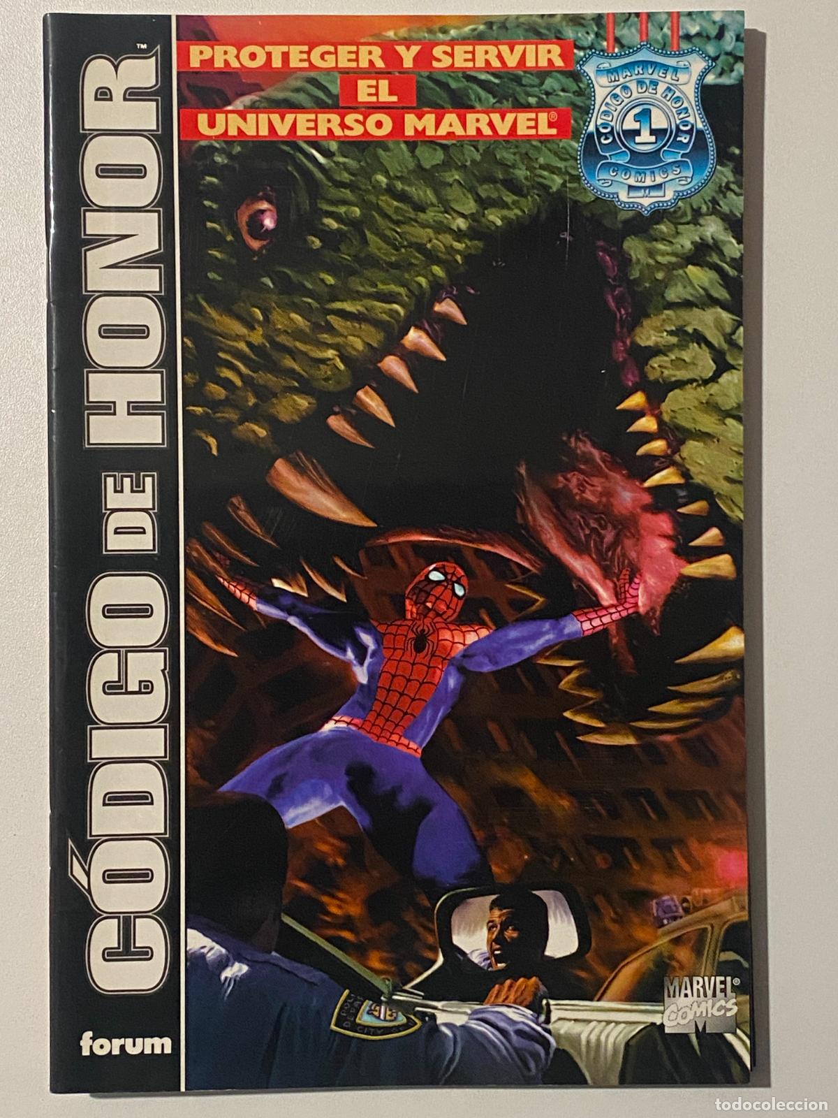 C&oacute;mics: C&oacute;digo de honor, Completa, 4 n&ordm;s. Forum, 1997. &iexcl;Servir y proteger en el Universo Marvel! Marvels - Foto 2
