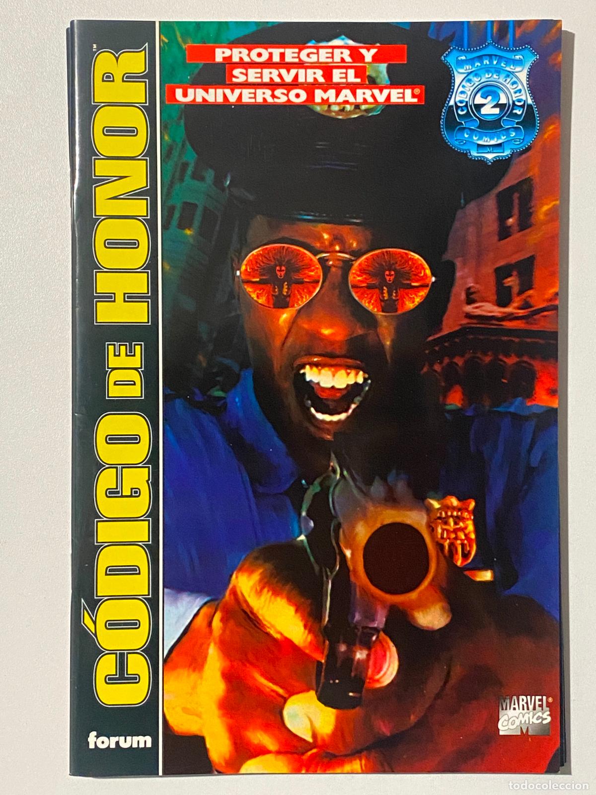C&oacute;mics: C&oacute;digo de honor, Completa, 4 n&ordm;s. Forum, 1997. &iexcl;Servir y proteger en el Universo Marvel! Marvels - Foto 3