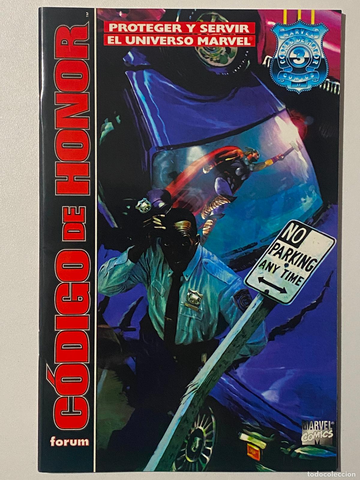 C&oacute;mics: C&oacute;digo de honor, Completa, 4 n&ordm;s. Forum, 1997. &iexcl;Servir y proteger en el Universo Marvel! Marvels - Foto 4