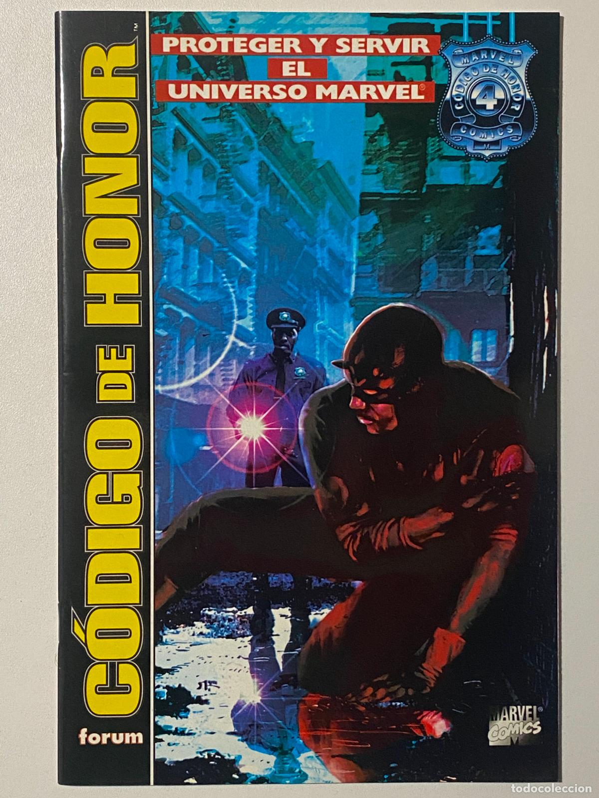 C&oacute;mics: C&oacute;digo de honor, Completa, 4 n&ordm;s. Forum, 1997. &iexcl;Servir y proteger en el Universo Marvel! Marvels - Foto 5