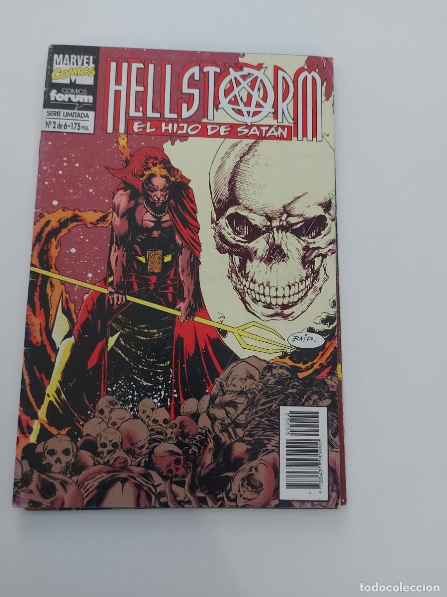 C&oacute;mics: LOTE HELLSTORM, EL HIJO DE SAT&Aacute;N. 4 EJEMPLARES (DE 6). GRAPA. FORUM. MARVEL. 1994. - Foto 3