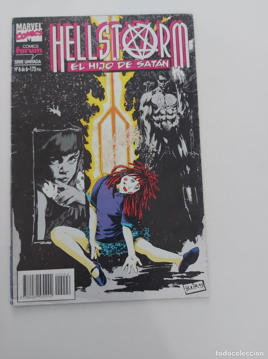 C&oacute;mics: LOTE HELLSTORM, EL HIJO DE SAT&Aacute;N. 4 EJEMPLARES (DE 6). GRAPA. FORUM. MARVEL. 1994. - Foto 5