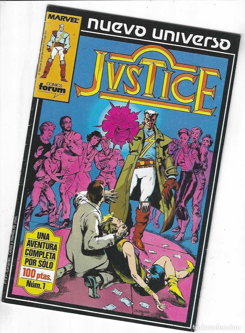C&oacute;mics: JUSTICE N&ordm; 1 - NUEVO UNIVERSO - FORUM - ESTADO NORMAL - Foto 1