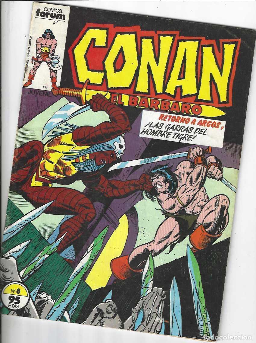C&oacute;mics: CONAN EL BARBARO - N&ordm; 8 - VOL. 1 VOLUMEN I - GRAPA FORUM - ESTADO NORMAL - Foto 1