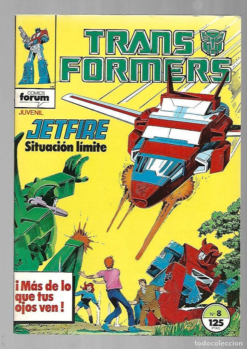 C&oacute;mics: Transformers 8: Jetfire, situaci&oacute;n limite, 1986, Forum, muy buen estado - Foto 1