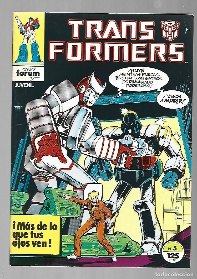 C&oacute;mics: Transformers 5, 1986, Forum, impecable - Foto 1