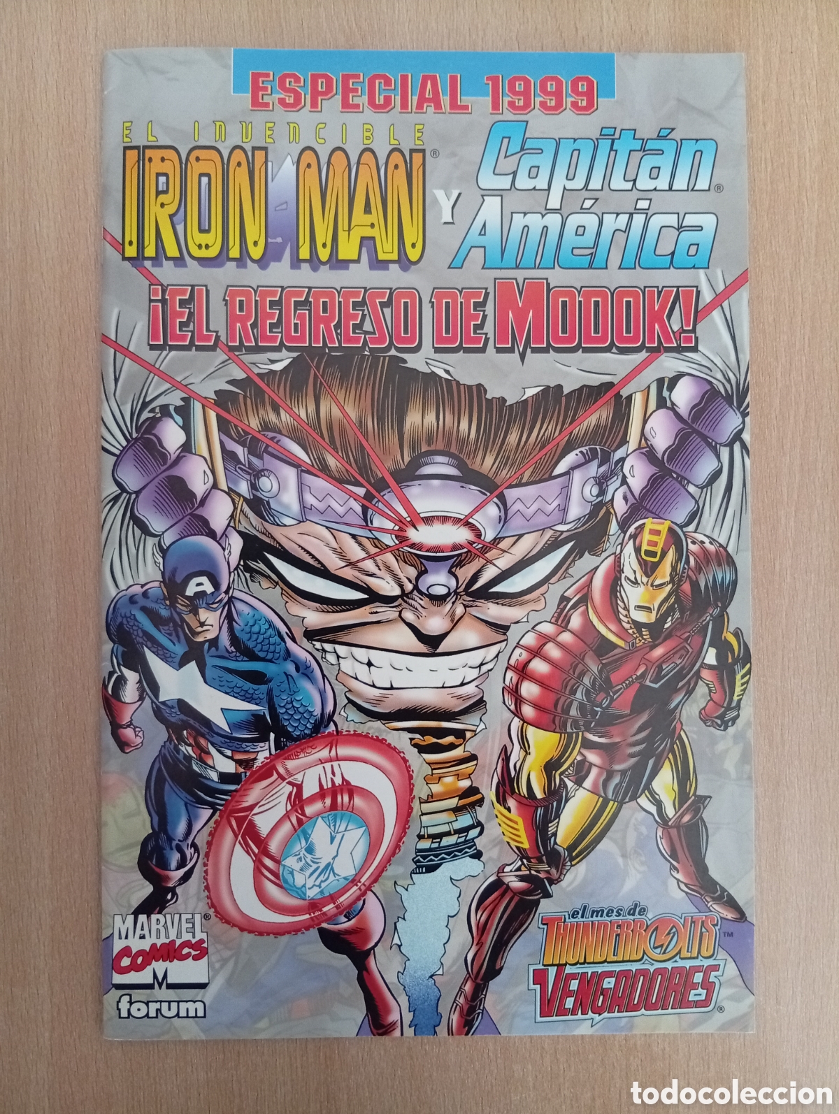 C&oacute;mics: IRON MAN Y CAPIT&Aacute;N AM&Eacute;RICA. &iexcl;EL REGRESO DE MODOK! - Foto 1