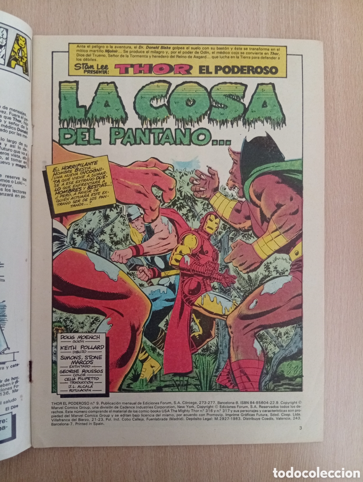 C&oacute;mics: THOR EL PODEROSO. N&ordm; 9-10-11 - Foto 10
