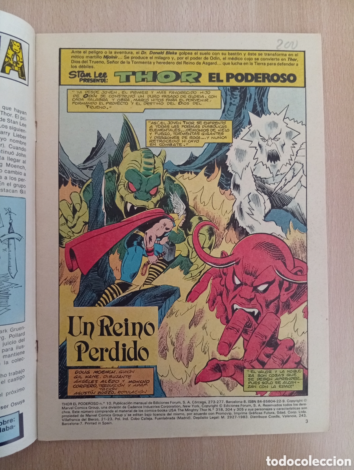 C&oacute;mics: THOR EL PODEROSO. N&ordm; 9-10-11 - Foto 14